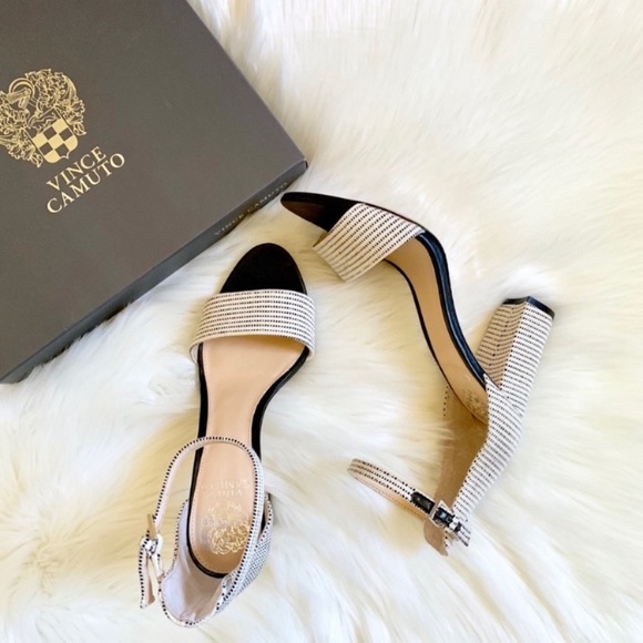 Vince Camuto Carolina Ankle Strap Heeled Sandal - Picture 3 of 8